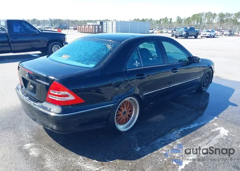 2003 Mercedes-Benz C-Class 1.8L from USA, damaged, VIN WDBRF40JX3F434447